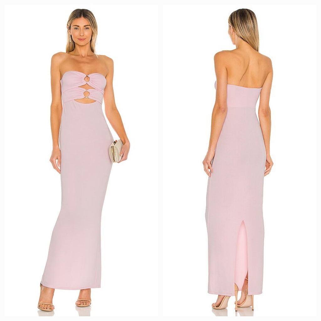 Michael Costello X Revolve Rylee Maxi Dress In Lilac Pink